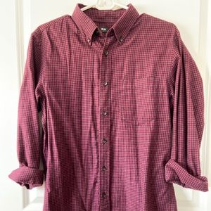 UNIQLO Plaid Button Shirt